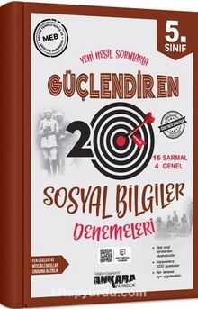 5. Sınıf Sosyal Bilgiler 20 Güçlendiren Deneme - Kolektif