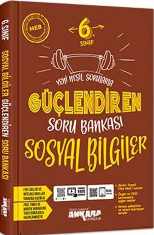 6. Sınıf Sosyal Bilgiler Güçlendiren Soru Bankası