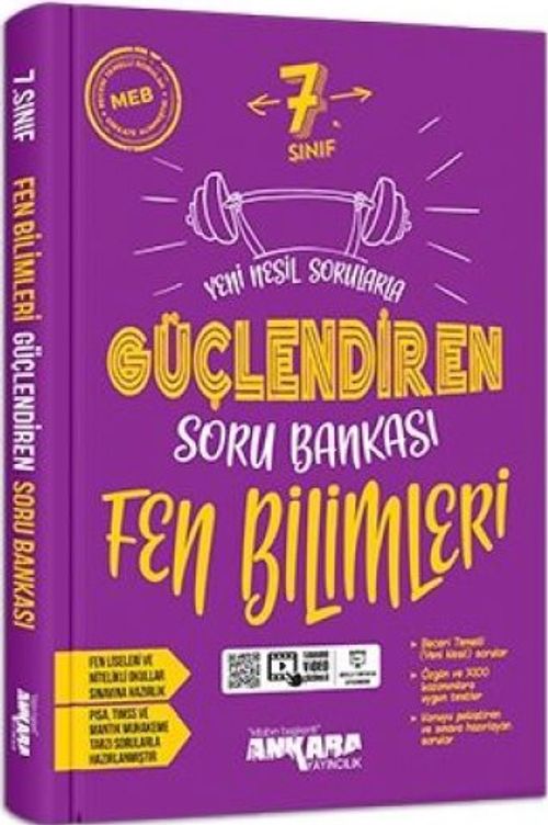 7. Sınıf Güçlendiren Fen Bilimleri Soru Bankası
