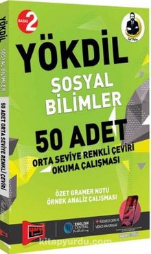 YÖKDİL Sosyal Bilimler 50 Adet Çeviri ve Okul Çalışması (Orta Seviye) - Fuat Başkan
