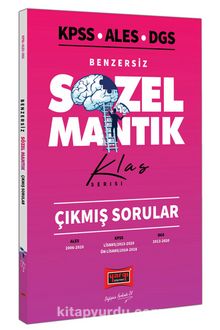 KPSS ALES DGS Benzersiz Sözel Mantık Çıkmış Sorular Klas Serisi - Kolektif