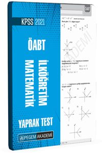 2021 KPSS ÖABT İlköğretim Yaprak Test