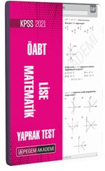 2021 KPSS ÖABT Lise Matematik Yaprak Test