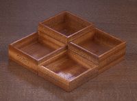 Quad Box Dekoratif Kutu Seti