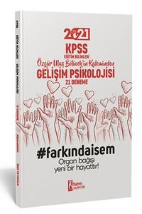 2021 KPSS Eğitim Bilimleri Gelişim Psikolojisi 21 Deneme 