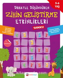 Dikkatle Düşündüren Zihin Geliştirme Etkinlikleri Sudoku - Kolektif
