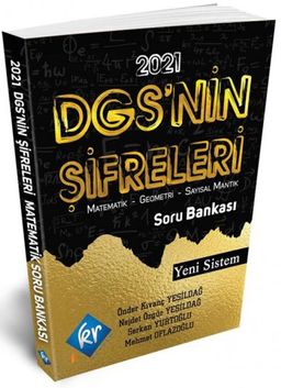 2021 DGS'nin Şifreleri Matematik Geometri Tamamı Çözümlü Soru Bankası