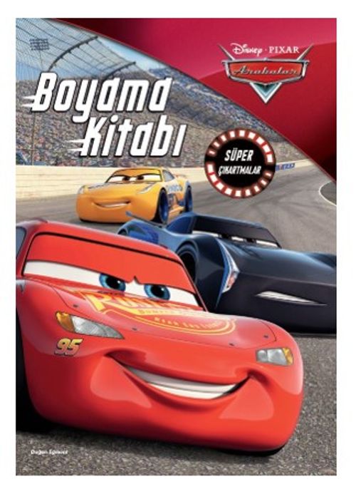 Disney Pixar Arabalar Boyama Kitabı Süper Çıkartmalar