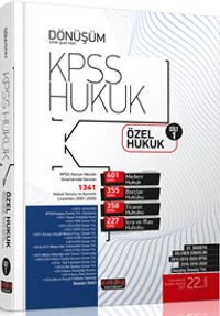Dönüşüm KPSS A Grubu Özel Hukuk Soru Bankası Cilt 1