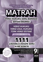 Matrah Vergi Hukuku ve Türk Vergi Sistemi Çözümlü Soru Bankası