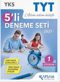 2021 YKS-TYT 1. Oturum 5'li Deneme Sınavı