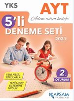 2021 YKS AYT 5'li Deneme Sınavı 2. Oturum 