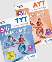 2021 YKS 10’lu Deneme Sınavı 1. ve 2. Oturum (5 TYT - 5 AYT) - Kolektif