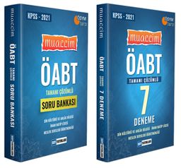 2021 ÖABT Muallim Serisi Çözümlü Soru Bankası ve 7 Deneme