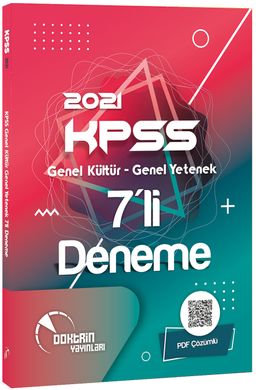 2021 KPSS Genel Kültür Genel Yetenek 7 li Deneme (PDF Çözümlü) 