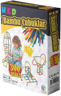 Hobi Eğitim Bambu Çubukları 300 Parça(0625)