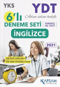2021 YDT İngilizce 6'lı Deneme Seti