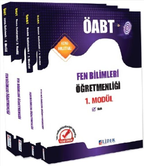 ÖABT Fen ve Teknoloji Öğretmenliği 4'lü Modül Konu Anlatımı