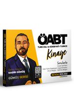 2021 ÖABT Türk Dili ve Edebiyatı - Türkçe Kinaye Soru Bankası