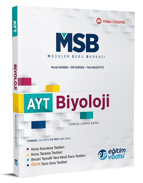 AYT Biyoloji Modüler Soru Bankası