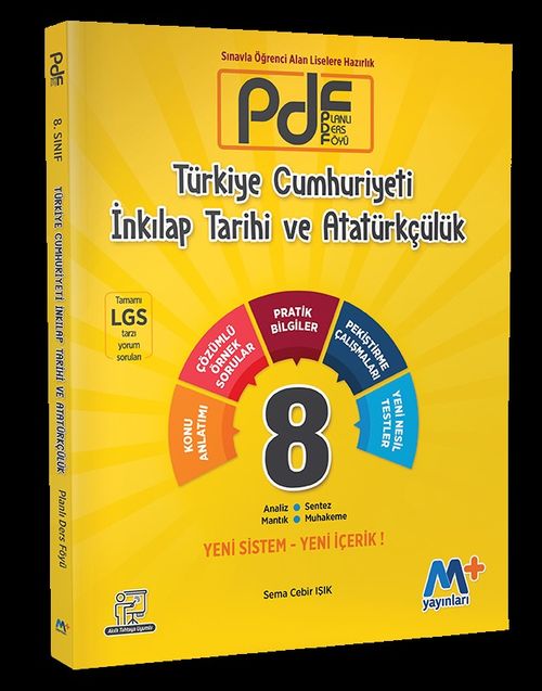 8. Sınıf T.C. İnkılap Tarihi ve Atatürkçülük Pdf Planlı Ders Föyü