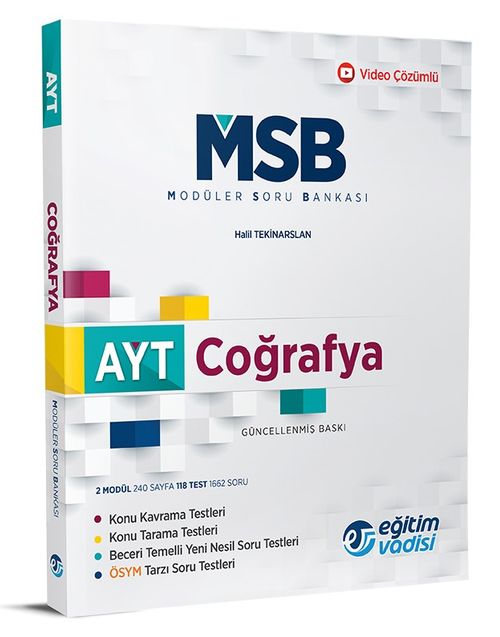 AYT Coğrafya Modüler Soru Bankası