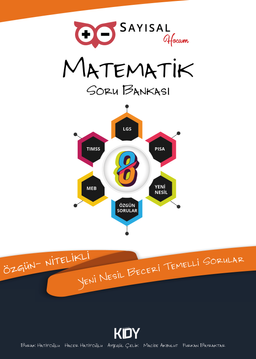 Sayısal Hocam Matematik 8. Sınıf LGS Yeni Nesil Soru Bankası 