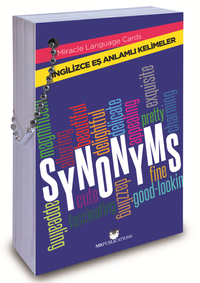 Miracle Language Cards - Synonyms / Eş Anlamlı Kelimeler