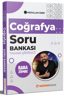2021 KPSS Baba Zümre Coğrafya Soru Bankası