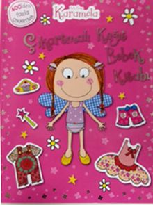 Kek Perisi Karamela Çıkartmalı Kağıt Bebek Kitabı