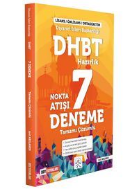 DHBT Tüm Adaylar Nokta Atışı Tamamı Çözümlü 7 Deneme