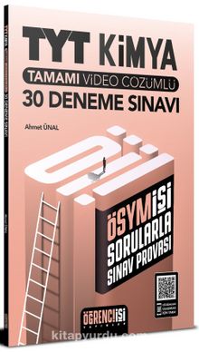 TYT Kimya Tamamı Video Çözümlü 30 Deneme Sınavı - Ahmet Ünal
