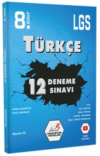 8. Sınıf LGS Türkçe 12'li Deneme Sınavı 