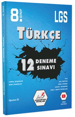 8. Sınıf LGS Türkçe 12'li Deneme Sınavı 