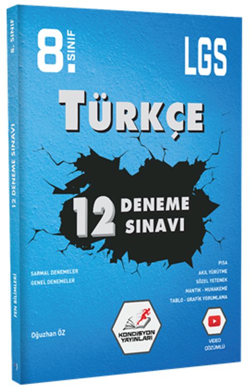 8. Sınıf LGS Türkçe 12'li Deneme Sınavı 