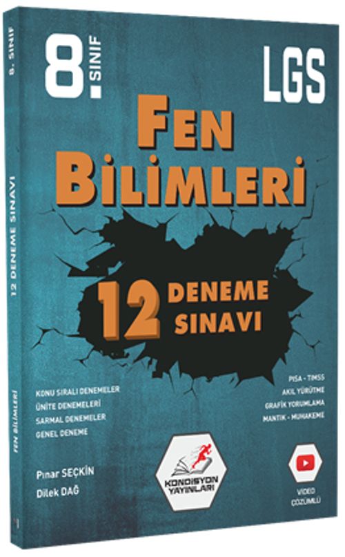 8. Sınıf LGS Fen Bilimleri 12'li Deneme Sınavı 