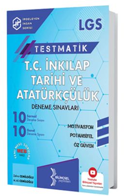 2021 LGS Tek Kitap İki Ders: T.C. İnkılap Tarihi ve Atatürkçülük & Din Kültürü ve Ahlak Bilgisi Deneme Sınavı