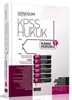 Dönüşüm KPSS A Grubu Kamu Hukuku Soru Bankası Cilt 2 