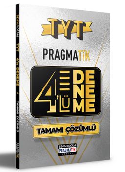 TYT Tamamı Çözümlü 4 Deneme Sınavı Pragmatik Serisi