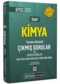 2021 KPSS ÖABT Kimya Tamamı Çözümlü Çıkmış Sorular ve Benzer Sorular