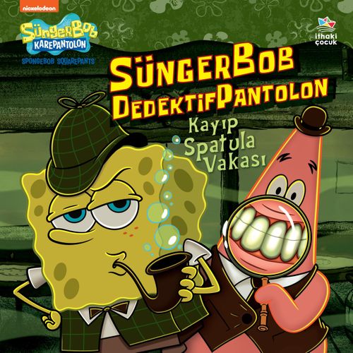 SüngerBob DedektifPantolon  Kayıp Spatula Vakası