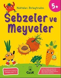 Noktaları Birleştirelim - Sebzeler ve Meyveler (5+ Yaş)