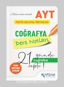 AYT Coğrafya Ders Notları (Cep Boy) - Kolektif
