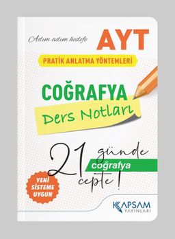 AYT Coğrafya Ders Notları (Cep Boy)