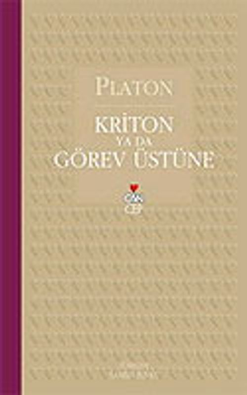 Kriton Ya Da Görev Üstüne (Can Cep)
