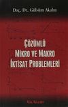 &Ccedil;&ouml;z&uuml;ml&uuml; Mikro ve Makro İktisat Problemleri