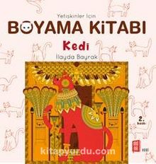 Yetişkinler İçin Boyama Kitabı / Kedi - Bilinmeyen Yazar