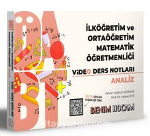 2021 ÖABT İlköğretim ve Ortaöğretim Matematik Öğretmenliği Analiz Video Ders Notları - Hakan Efe