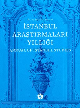 İstanbul Araştırmaları Yıllığı:4 2015