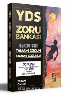 YDS Tamamı Çözümlü Zoru Bankası - Erkan Önler